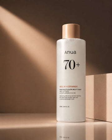 Anua Rice 70 Glow Milky Toner 250 ML Big size.