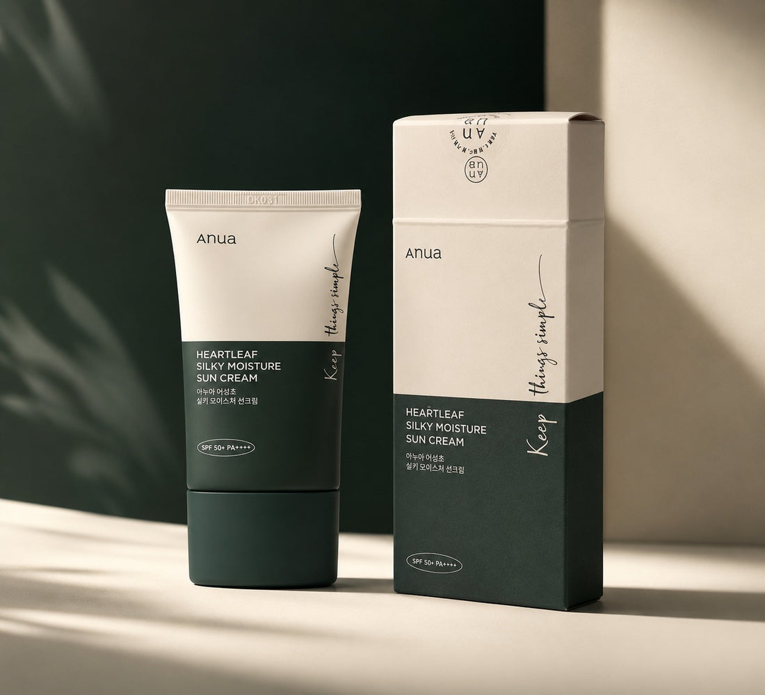 Anua Heartleaf Silky Moisture Sun Cream spf 50+ PA