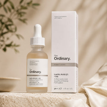 The Ordinary Lactic 10% + HA. 30 mL quantity.