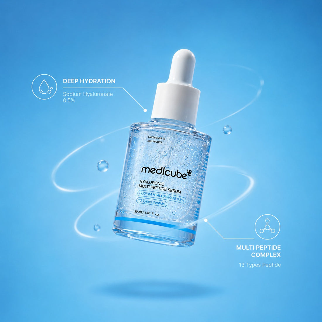 Medicube hyaluronic multi peptide serum