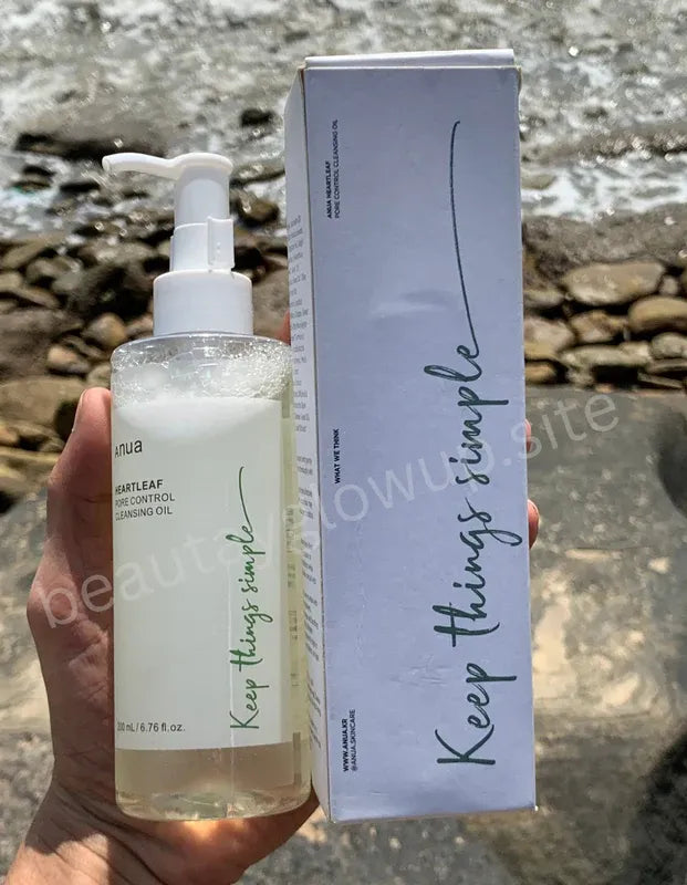 Anua Heartleaf Pore Control Cleansing Oil 200ml | Korean Skincare for Deep Cleansing 