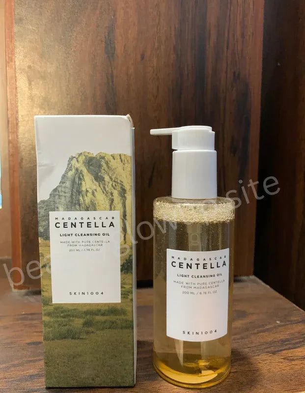 Skincare product with pump and packaging on a wooden surface