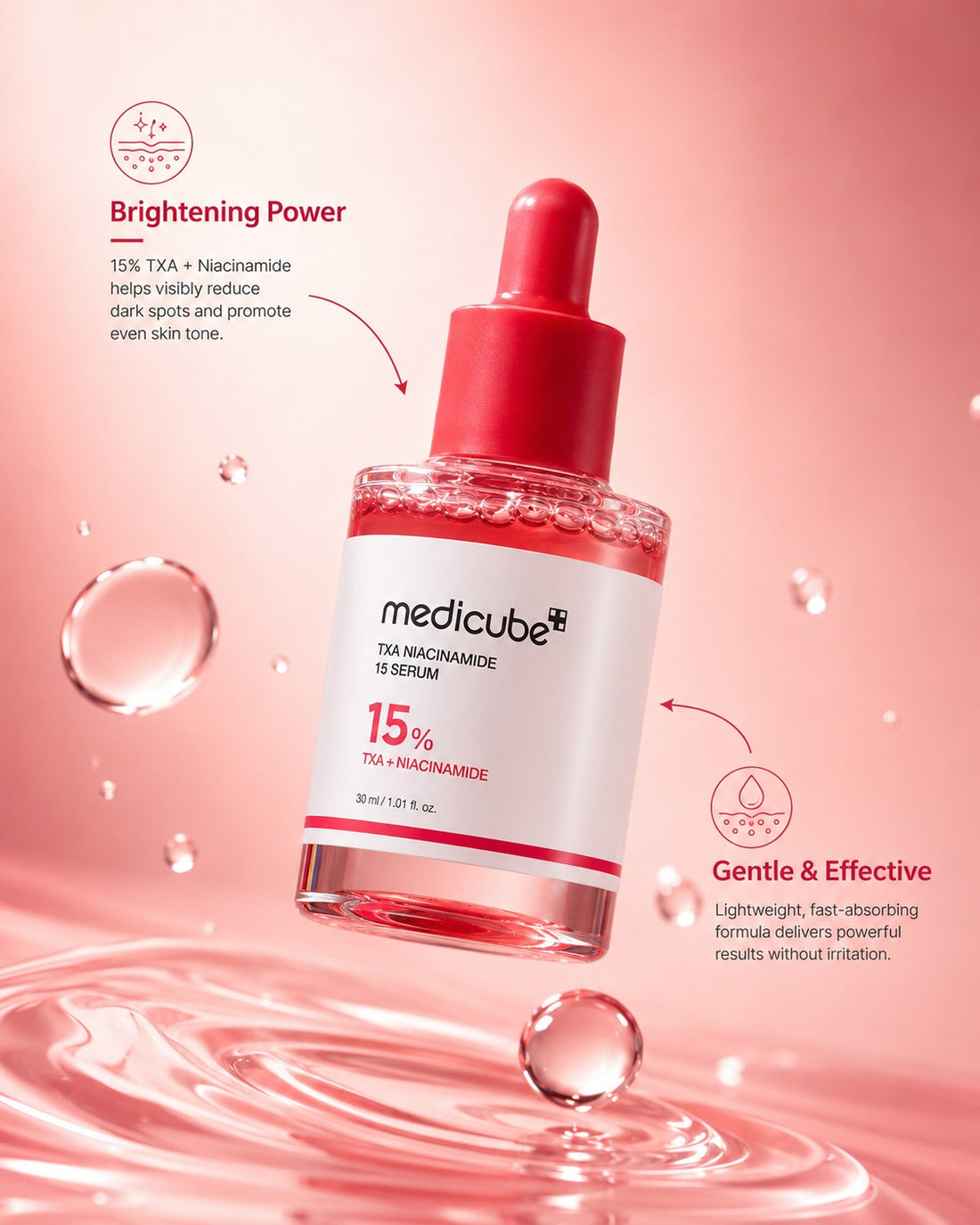 Medicube TXA Niacinamide 15 Serum (30ml)