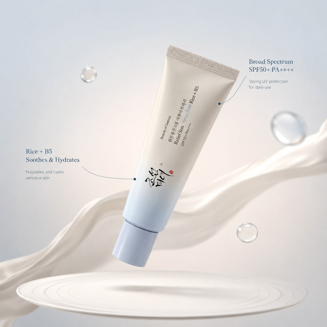 Beauty of Joseon Relief Sun: Aqua Fresh Rice + B5 (SPF 50+ PA++++) – 50ml