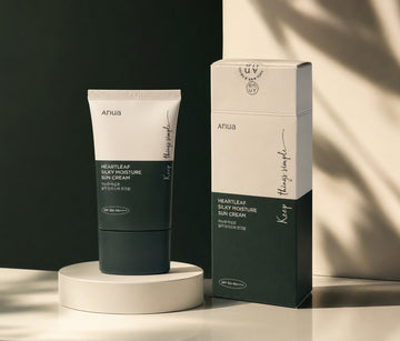 Anua Heartleaf Silky Moisture Sun Cream spf 50+ PA
