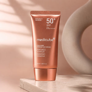 MEDICUBE Collagen Firming Sun Cream SPF 50+ PA++++ — Glow & Protect
