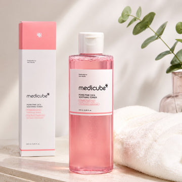 Medicube PDRN pink cica smoothing toner